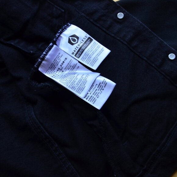 Levis New Hybrid Original Trucker Jacket Size S Black - Picture 7 of 11